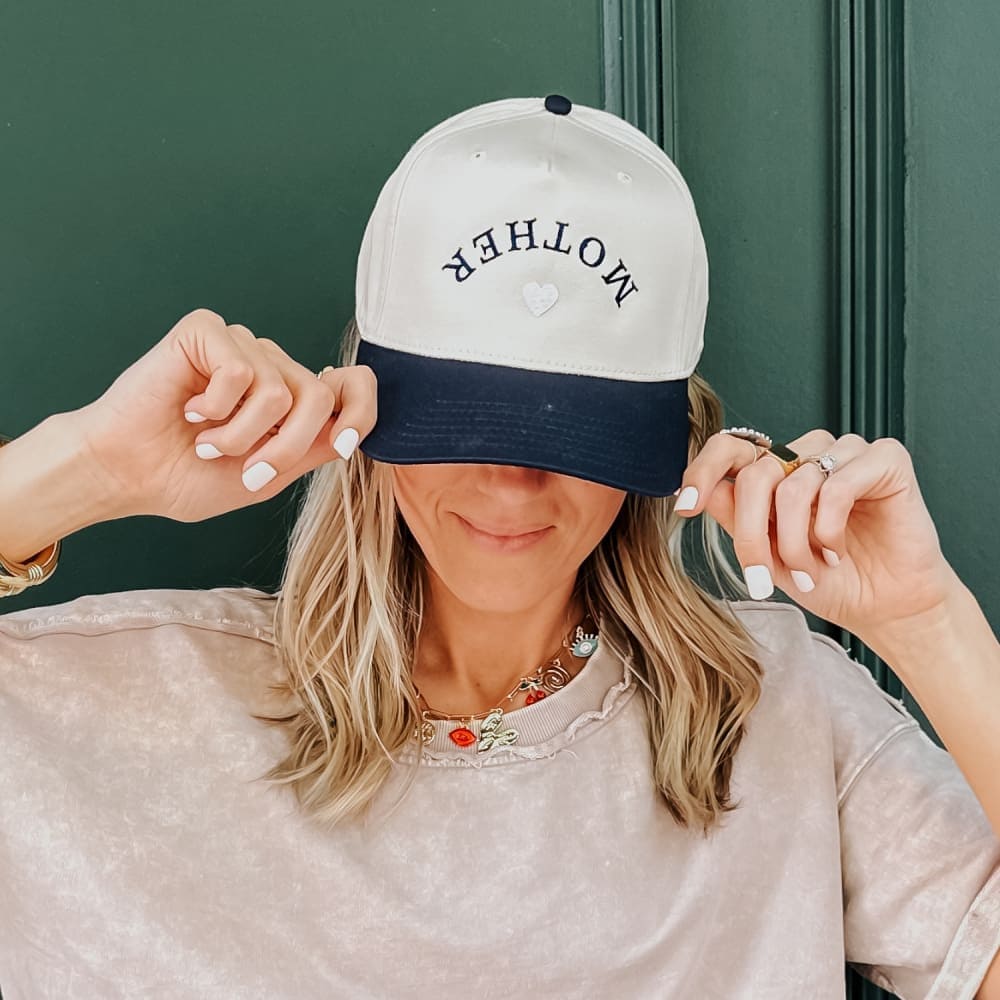 MOTHER Hat - Natural Navy