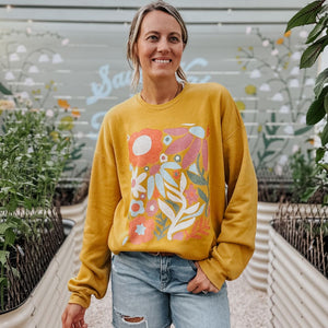 Mustard Flowers Sweatshirt