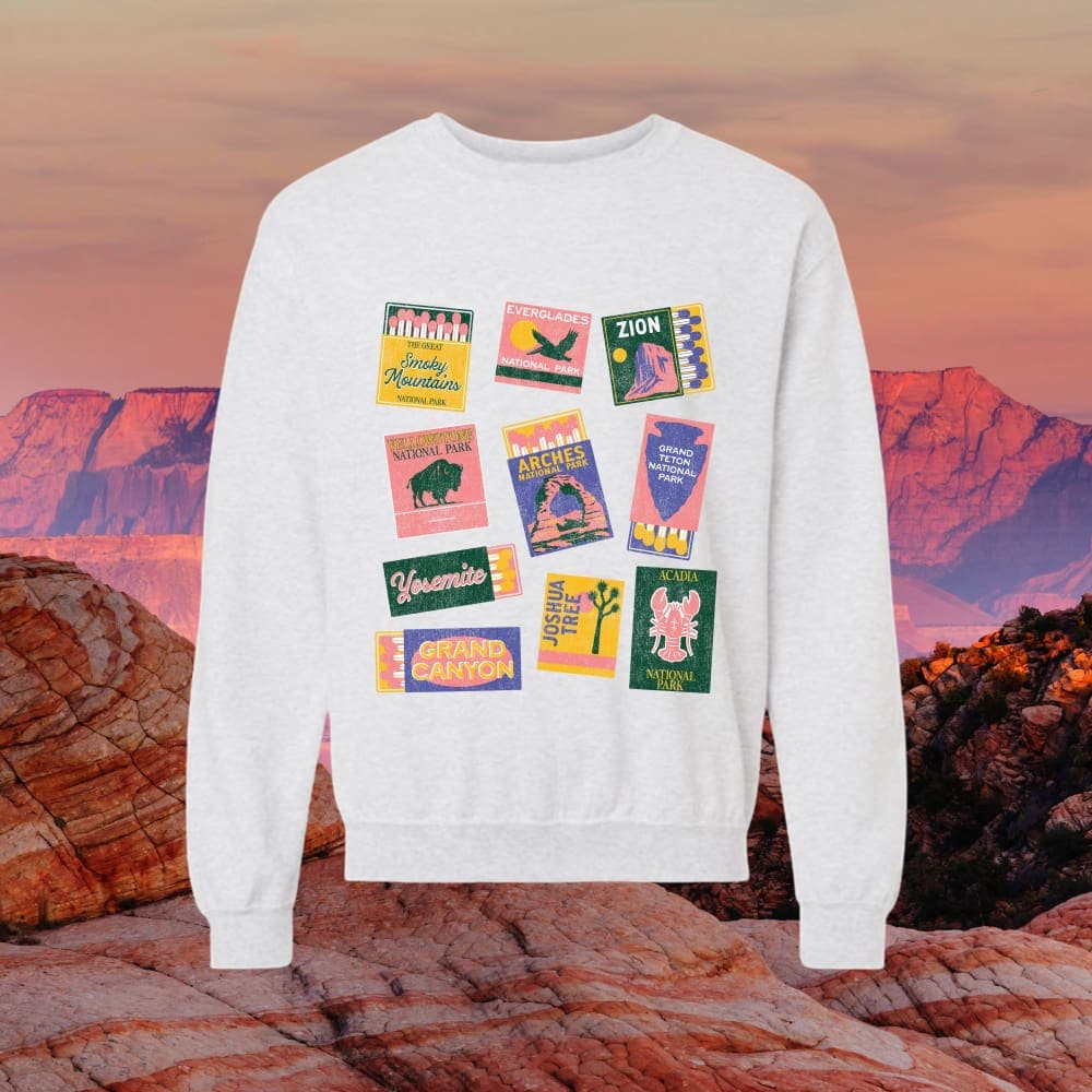 Grand Teton National Park Sweatshirt – Mountain Moverz