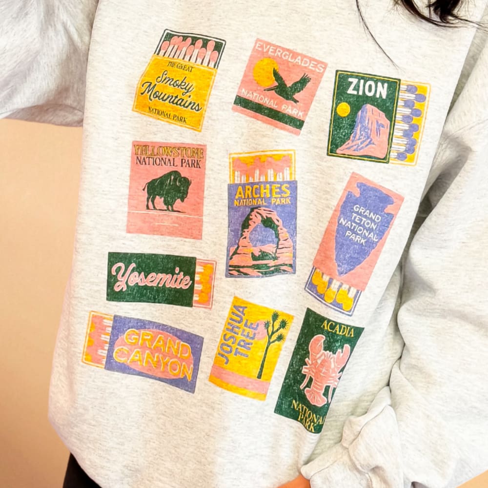 National Park Souvenir Sweatshirt