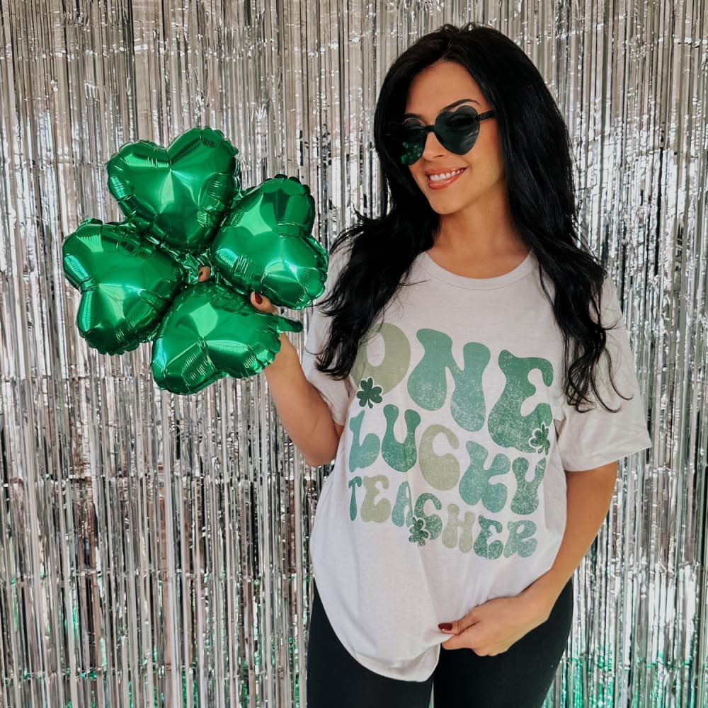 One Lucky Teacher - Mommy Apparel