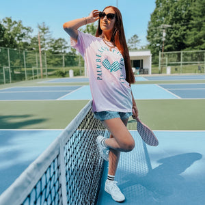 Palm Beach Pickleball Tee - Mommy Apparel