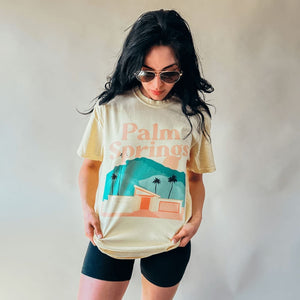 Palm Springs Mountain Tee - Mommy Apparel