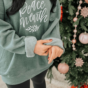 Peace on Earth Sweatshirt