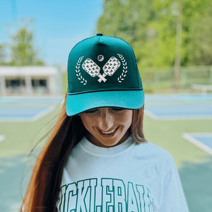 Pickleball Trucker Hat - Forest