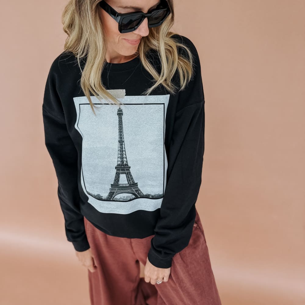 Picture Me In Paris Sweatshirt