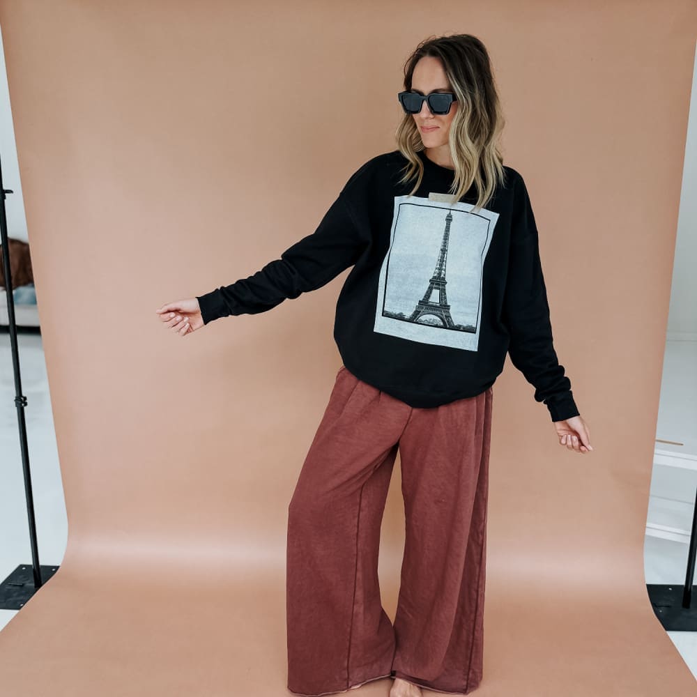 Picture Me In Paris Sweatshirt