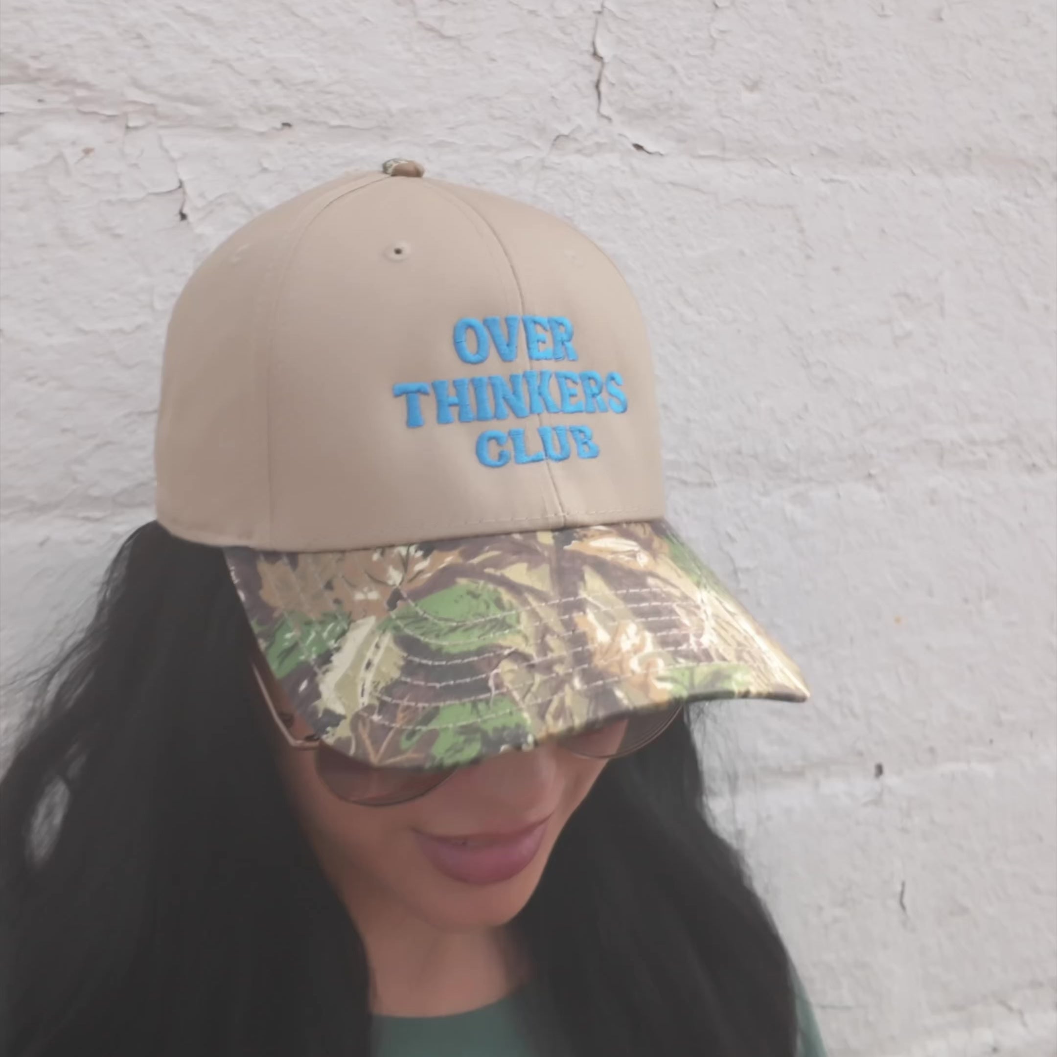 Over Thinkers Club - Camo Hat