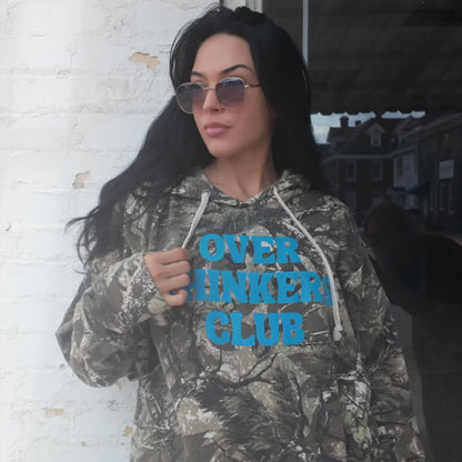 Over Thinkers Club - Camo Hoodie