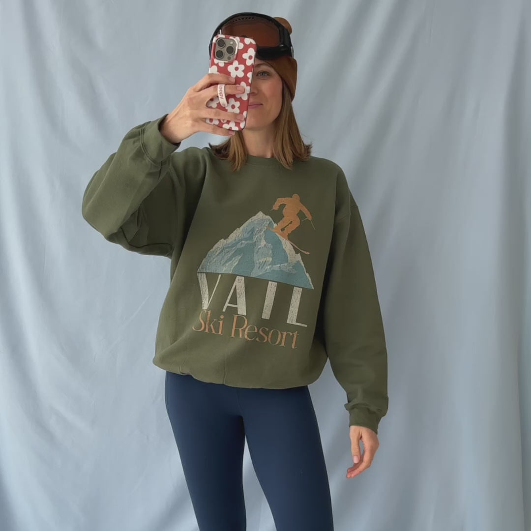 Vail Ski Resort Sweatshirt