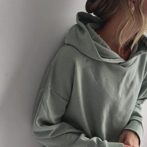 Sunday Hooded Sweatshirt - Sage