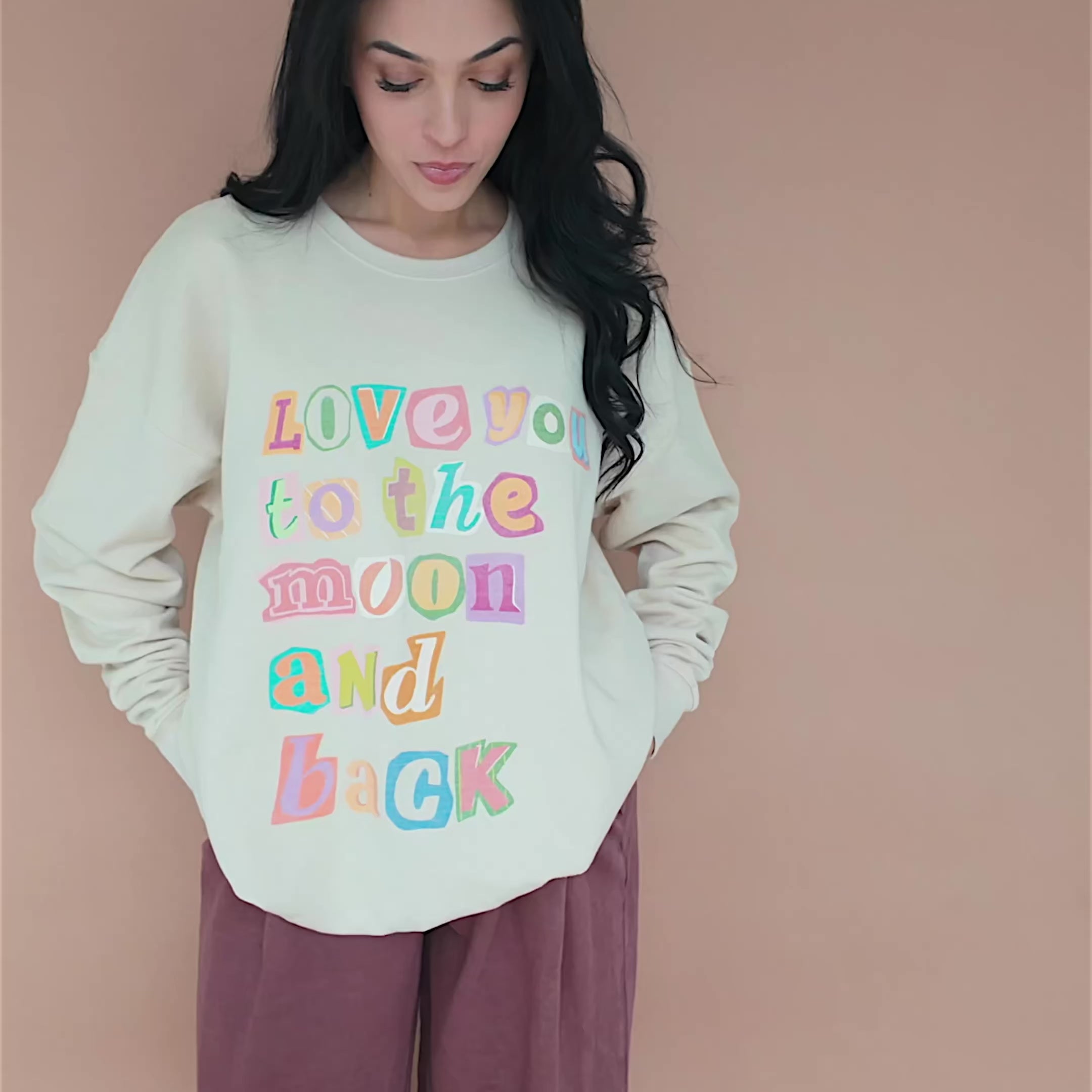 To The Moon Sweatshirt