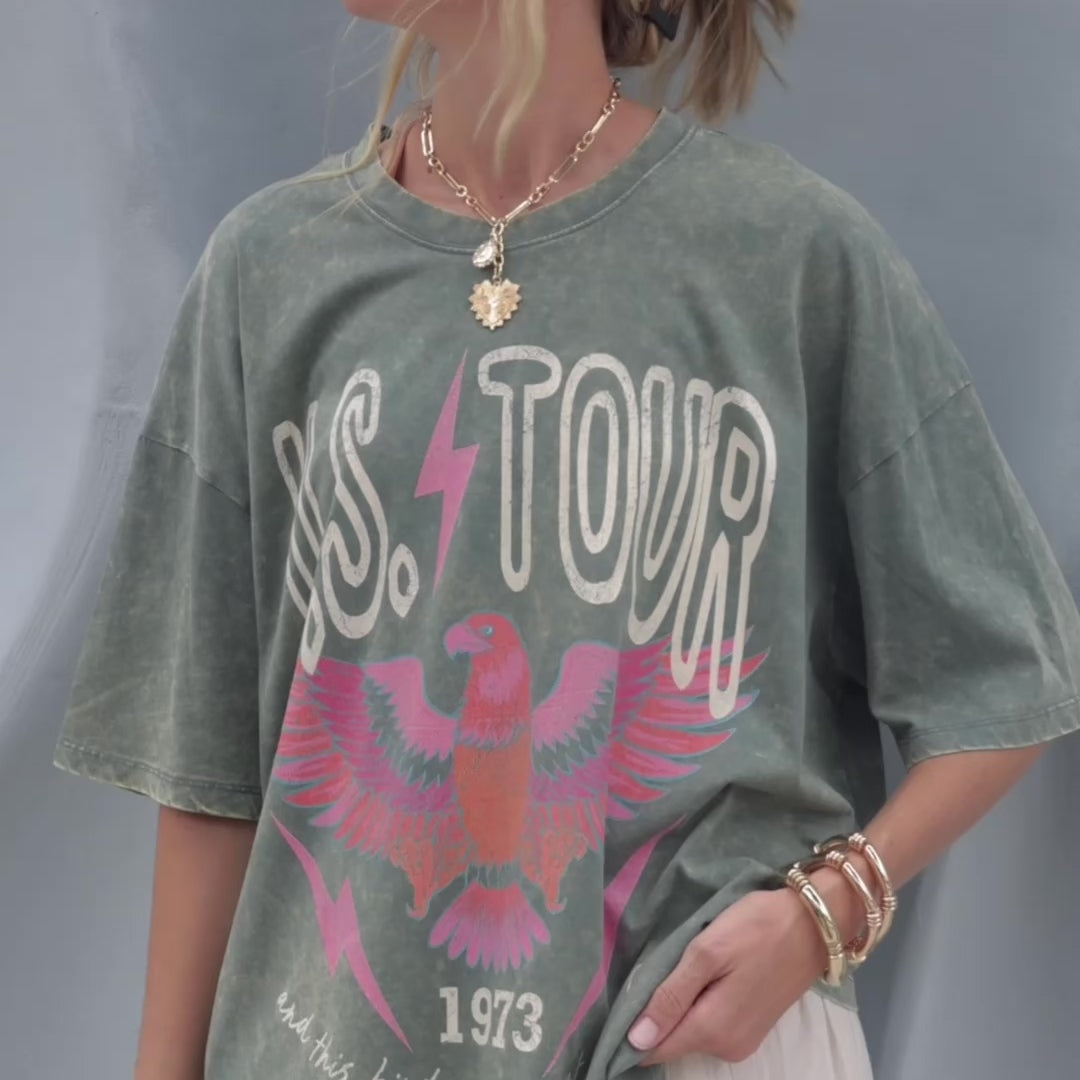 Fly Bold '73 Oversized Tee