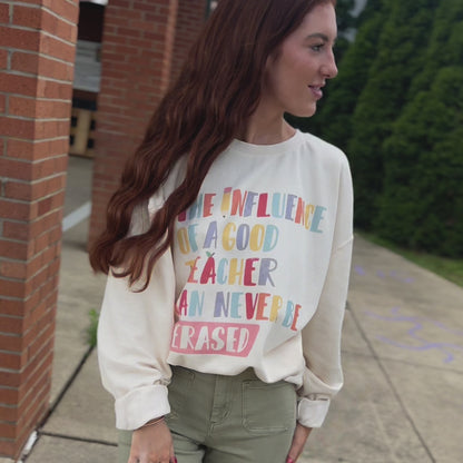 Influence of Teacher Lightweight Sweatshirt