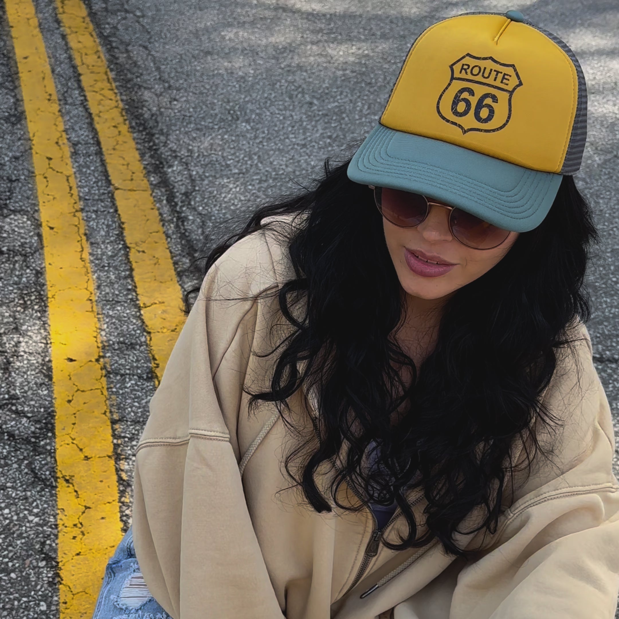 Route 66 Trucker Hat