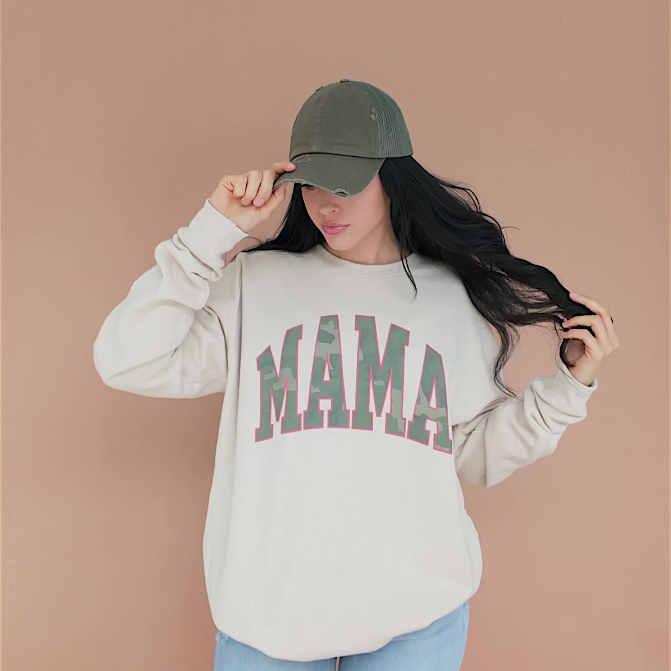 Camo Mama Sweatshirt