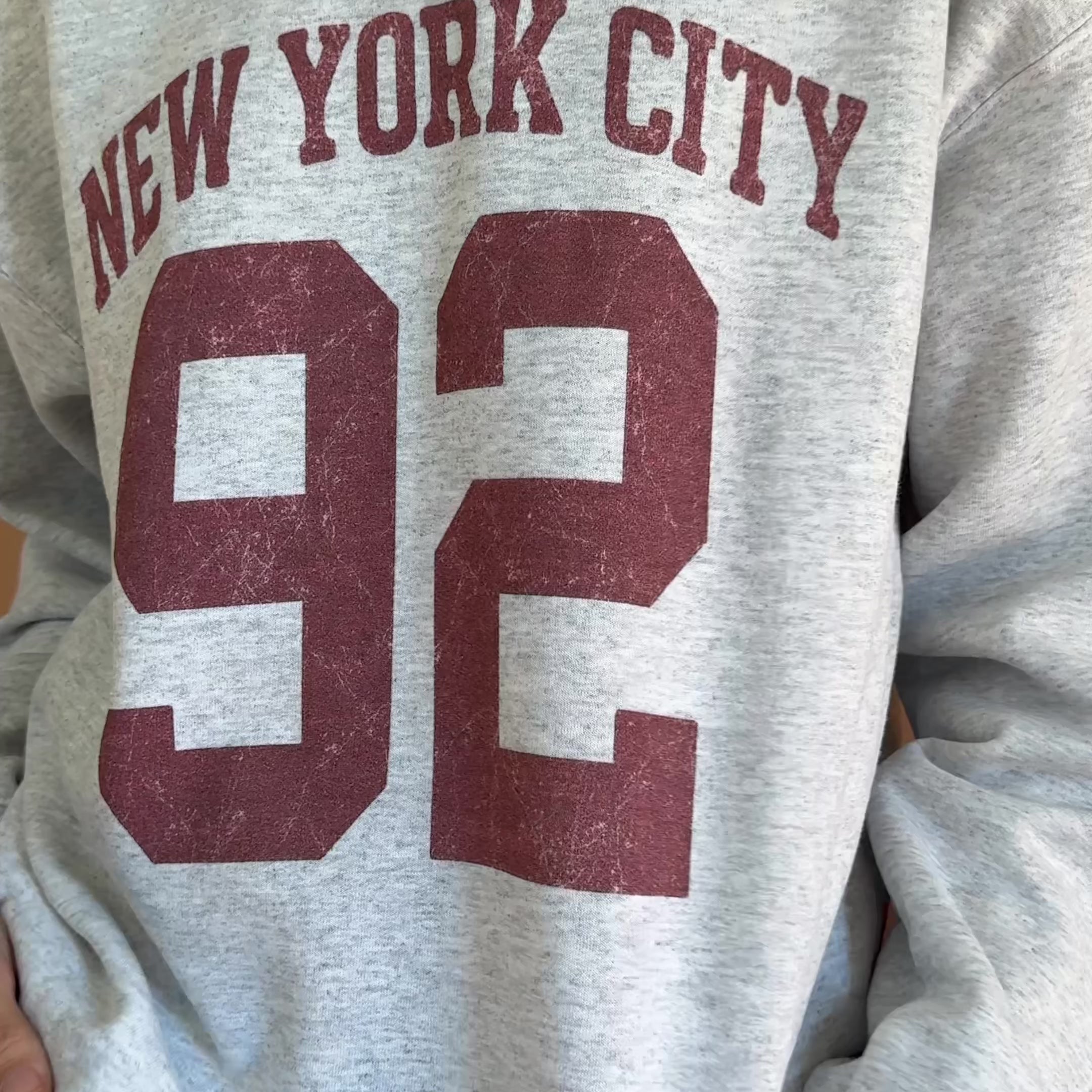 NYC 92 Sweatshirt – Mountain Moverz