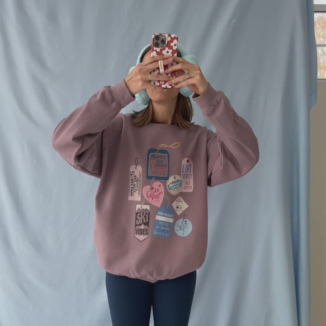 Ski Tags Sweatshirt