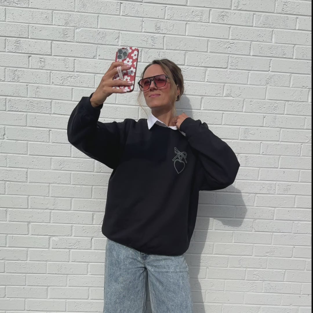 Custom Sweetheart Locket Sweatshirt