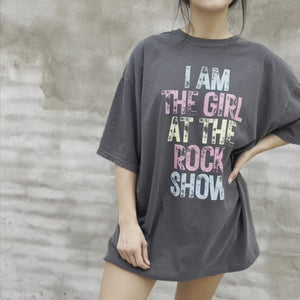 Girl At The Rock Show Tee