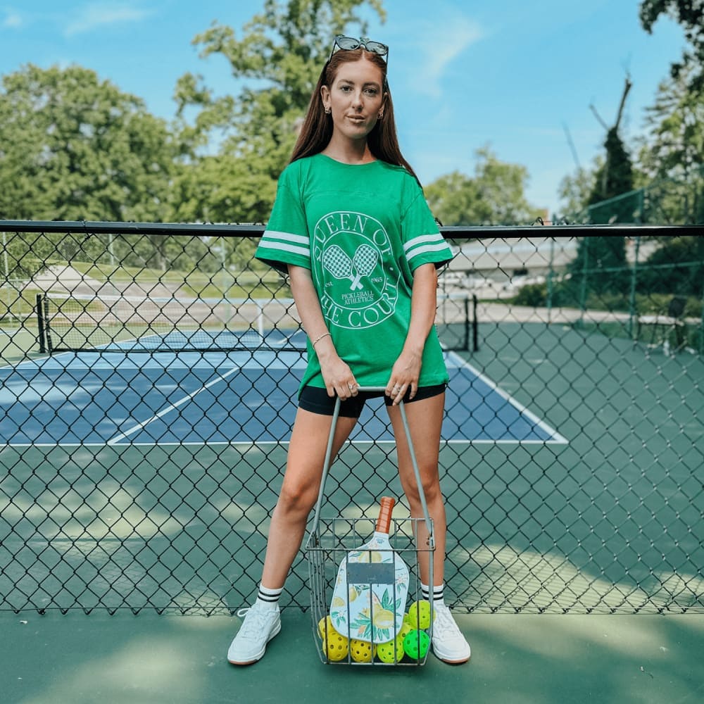 Queen of the Court Jersey Tee - NEW