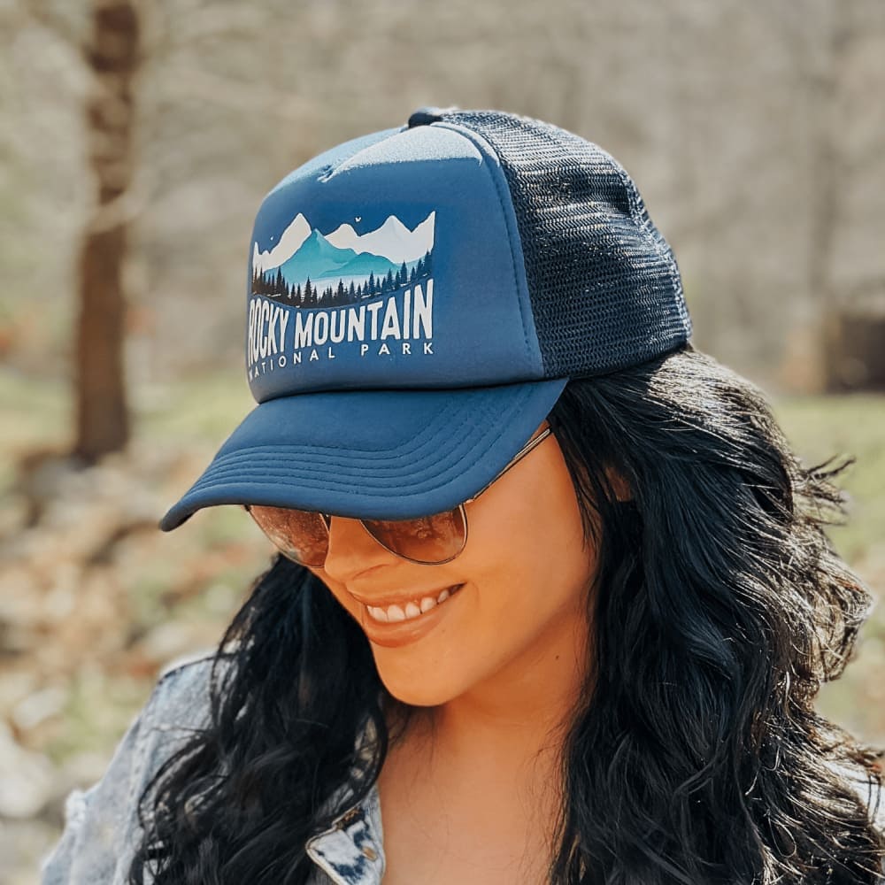 Rocky Mountain Trucker Hat Mountain Moverz