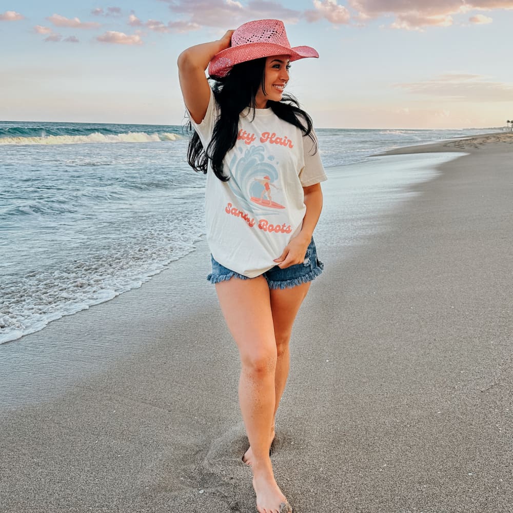 Salty Hair Sandy Boots - NEW