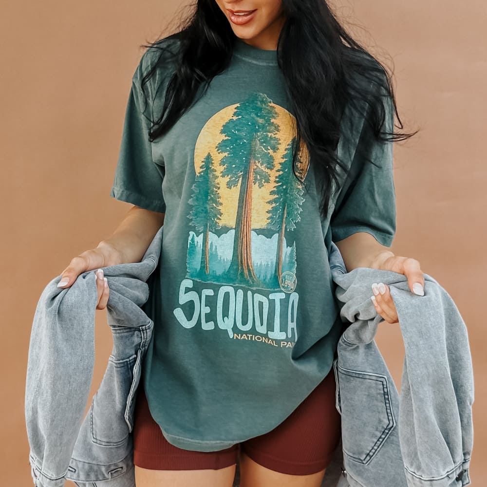 Sequoia Heritage National Parks Tee NEW