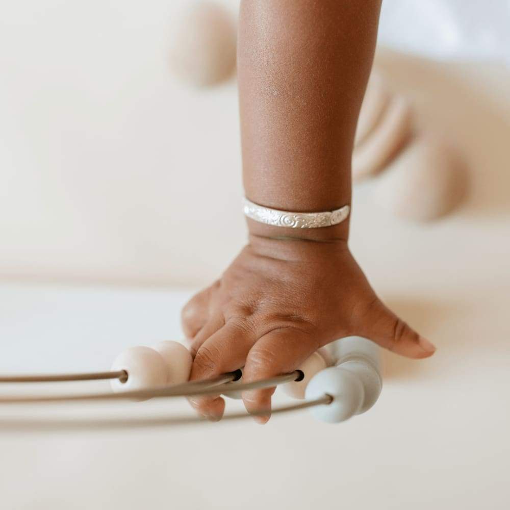 Merry Silver Children’s Bangle