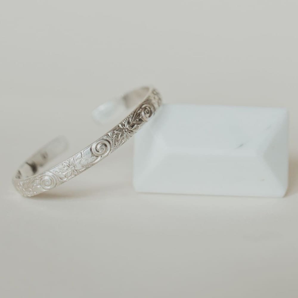 Merry Silver Bangle