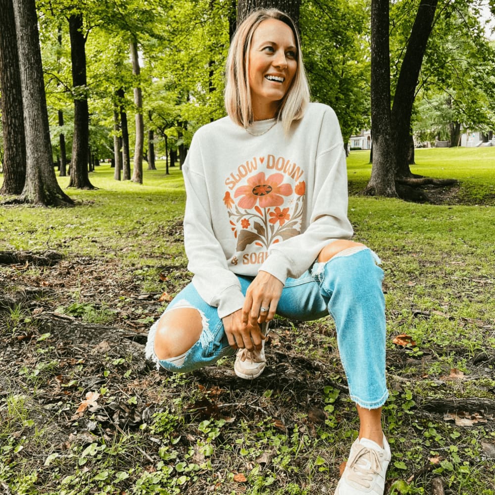 Soak it Up Sweatshirt - Dust