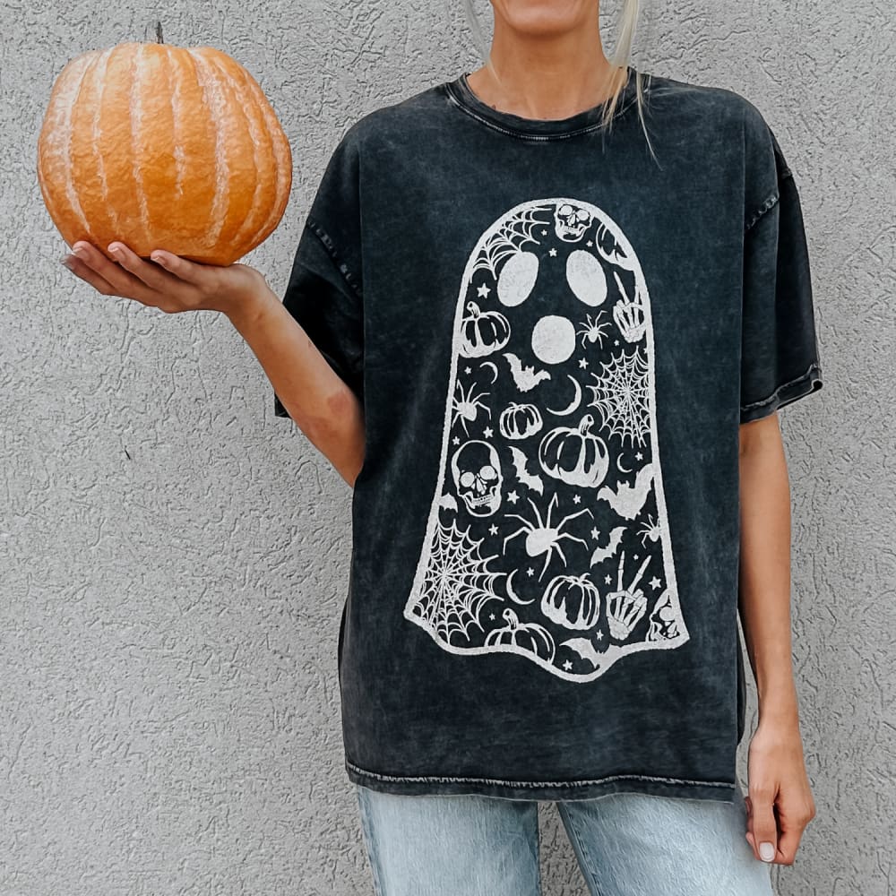 ***Stay Spooky Ghost - Oversized Tee
