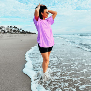 Sunkissed Tee - Neon Violet - NEW