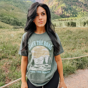 Take The Trails Tee - Mommy Apparel