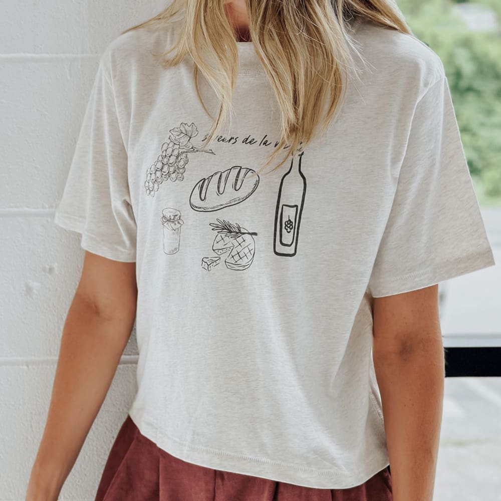 Taste of Life Boxy Crop NEW
