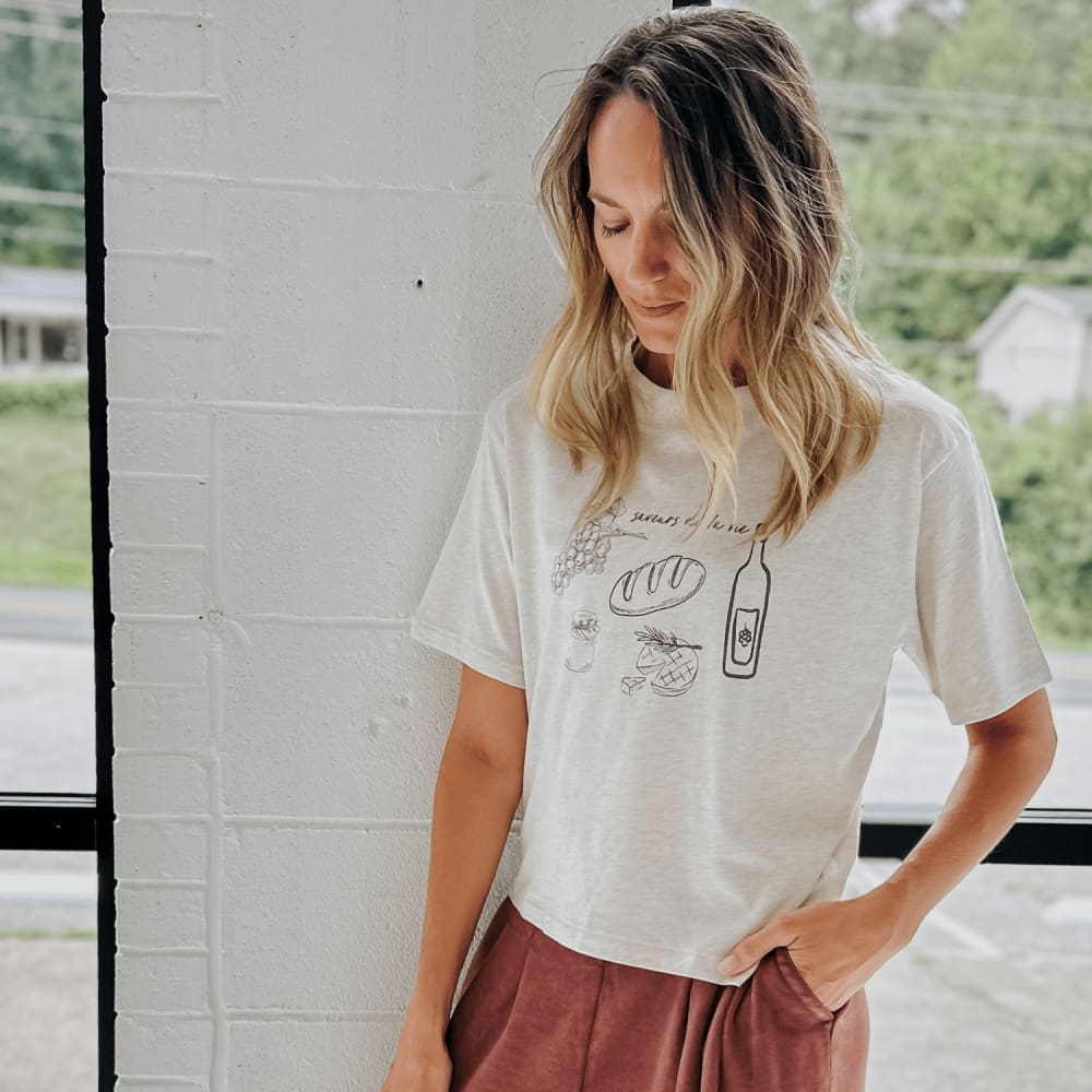 Taste of Life Boxy Crop NEW
