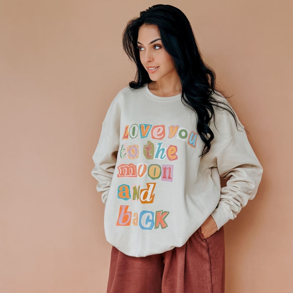 To The Moon Sweatshirt