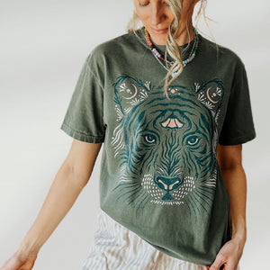 Tribal Tiger Tee - NEW