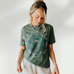 Tribal Tiger Tee - NEW