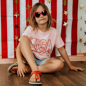 USA Bow Tee - Kids - Apparel