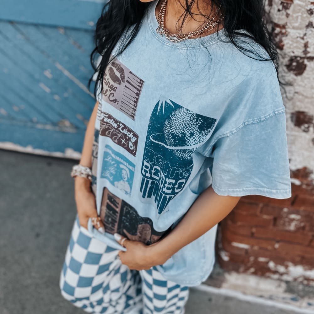 Vintage Matchboxes Oversized Tee