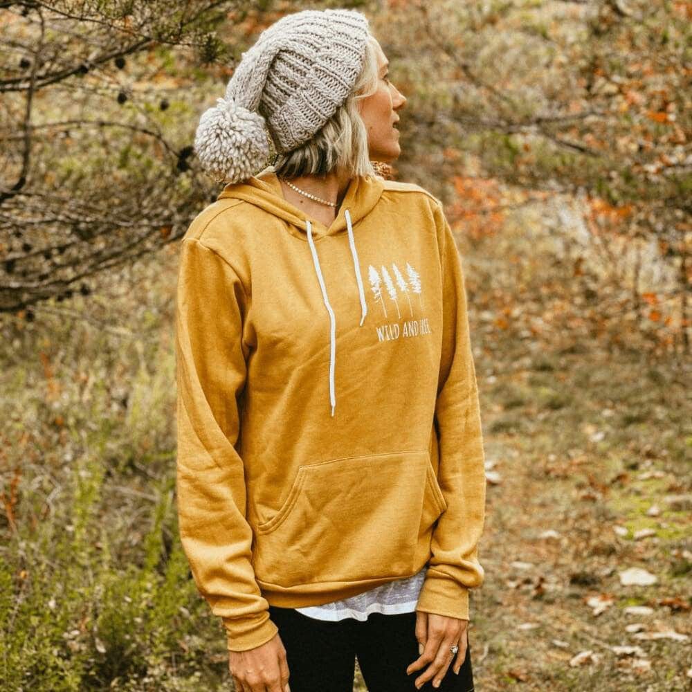 Mustard best sale yellow hoodie