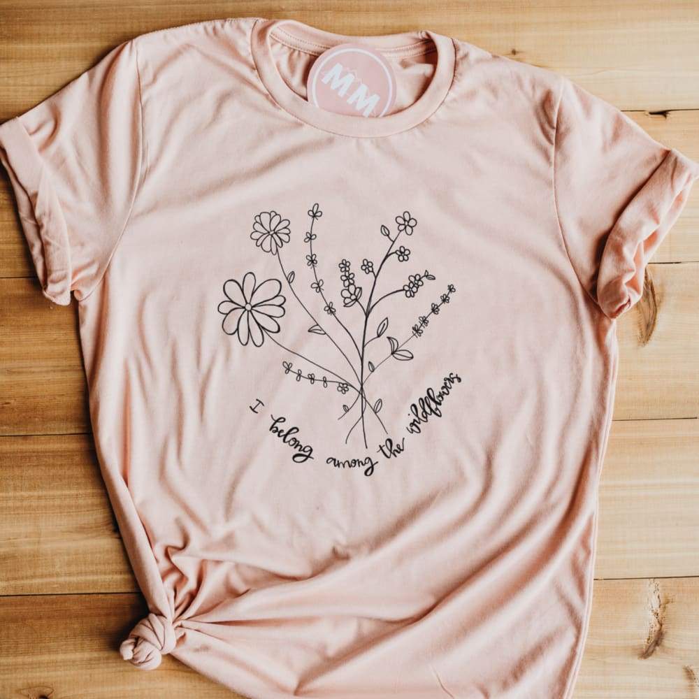 Wildflowers Women’s Tee - Mommy Apparel