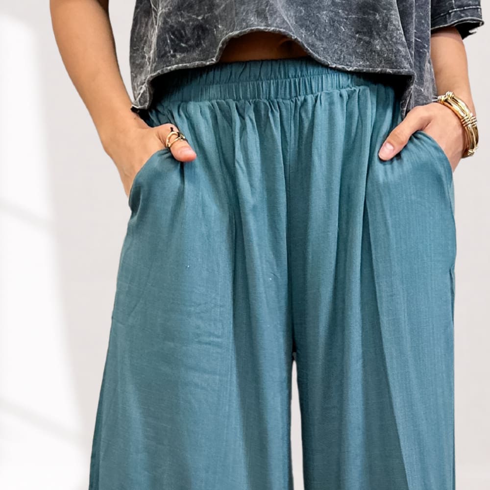 Winnie Woven Pants - 2 Colors!
