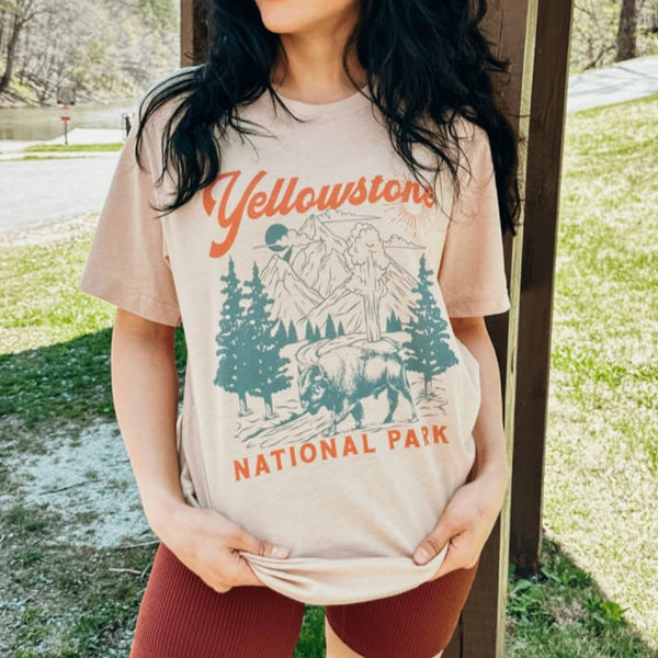 Yellowstone National Park Tee | Shop Mountain Moverz T-Shirts