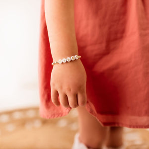 Children’s Custom Word Beaded Bracelet