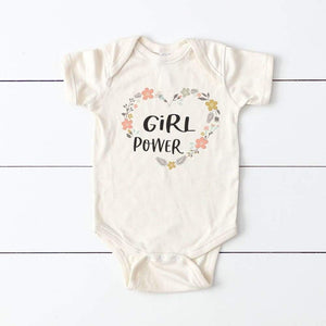Girl Power Baby Bodysuit - Baby Apparel