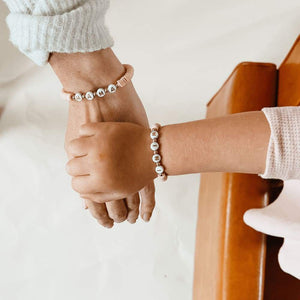 Mama Pink Beaded Bracelet