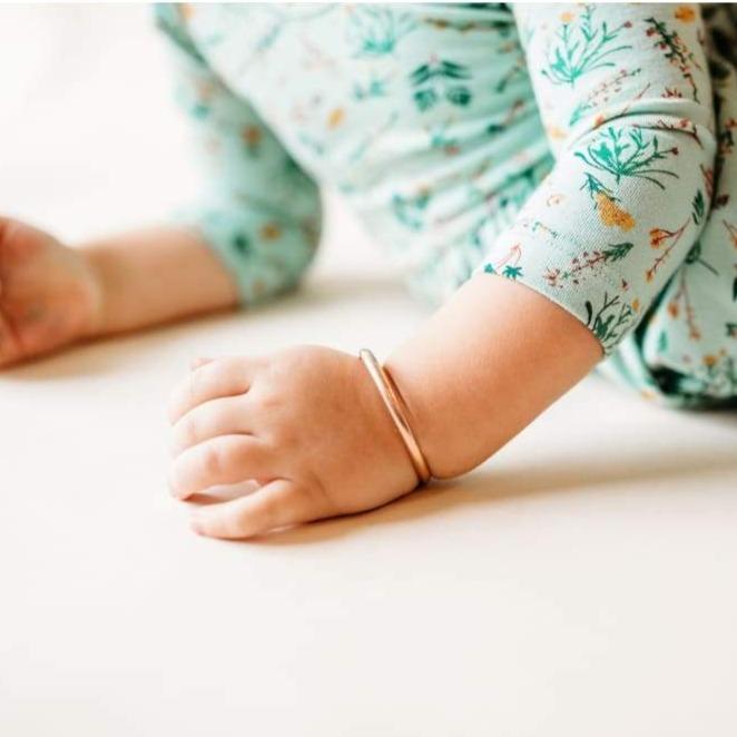 Baby Gold bangle (kadaa) | Sapphire Sorbet Baby Jewelry