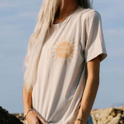 Radiate Positivity Tee - Mommy Apparel